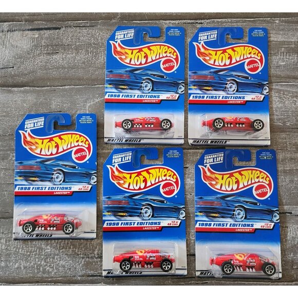 Hot Wheels Lot of 20 Die-Cast Cars Camaro Z28 Skullrider Lakester Deuce Roadster - Picture 8 of 14